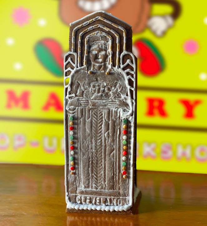 The Cle Gaurdian design structure option at The Jolly Gingerbread Makery Pop-Up Workshop.